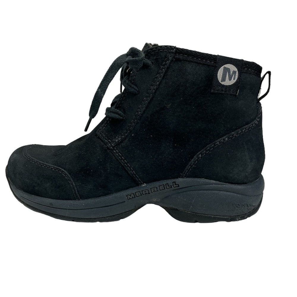 Merrell Primo Chill Chukka Lace Up Winter Snow Ankle Boots Black, size 6.5